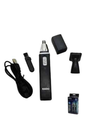 Burun Kulak Kıl Tüy Temizleme Ve Tıraş Makinesi Mini Paslanmaz Çelik - Resim 3