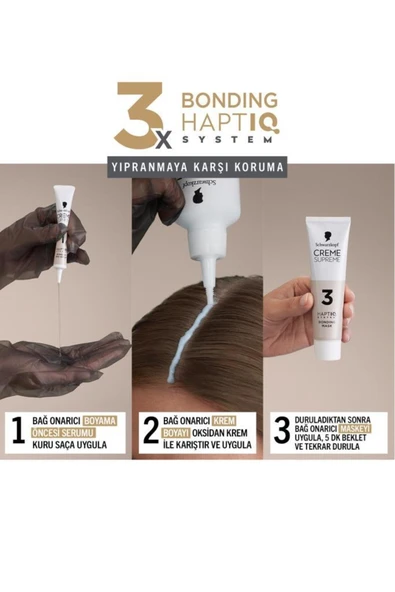 Schwarzkopf Creme Supreme Saç Boyası 8-16 Küllü Soğuk Koyu Sarı - Resim 8