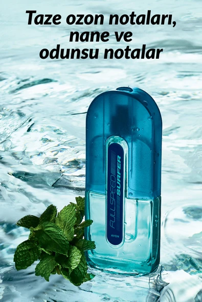 Avon Full Speed Surfer Erkek Parfüm Edt 75 Ml. - Resim 2