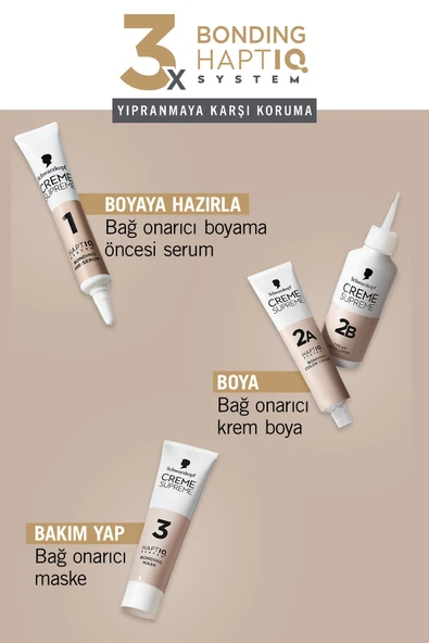 Schwarzkopf Creme Supreme Full Kit L1++ Ultra Yoğun Renk Açıcı x 2 Adet - Resim 4
