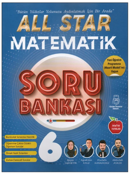 Newton 6. Sınıf Matematik All Star Soru Bankası