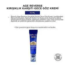 Bioxcin Age Reverse Kırışıklık Karşıtı Gece Göz Kremi 15 ml - 3