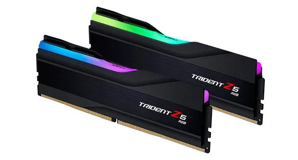 GSKILL Trident Z5 RGB Siyah DDR5-6800Mhz CL34 96GB 2x48GB DUAL 34-46-46-108 1.35V - 3