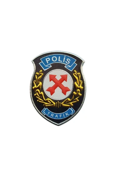 Trafik Polis Arması 3d, 2025 Yeni Model Tip Cırtlı, Standart Ölçü, 1.sınıf Kalite