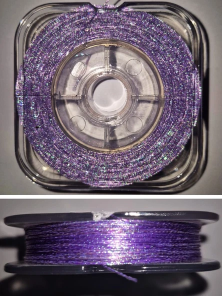 Eagenset Hazır Çapari Kombini Boru Sim Mor Makarada ürün görseli 1