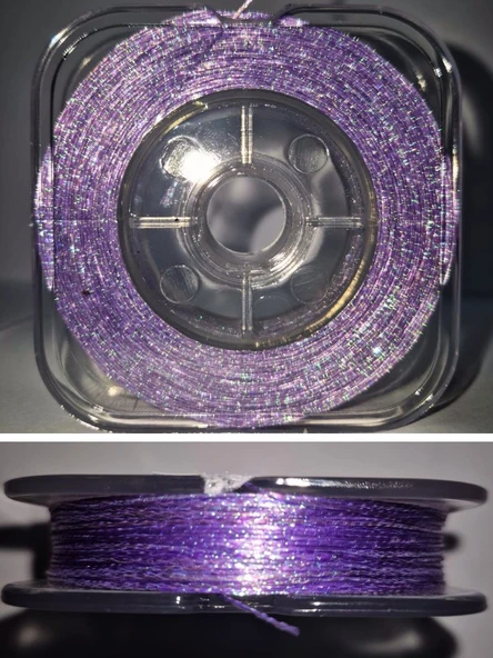 Eagenset Hazır Çapari Kombini Boru Sim Mor Makarada - Resim 2