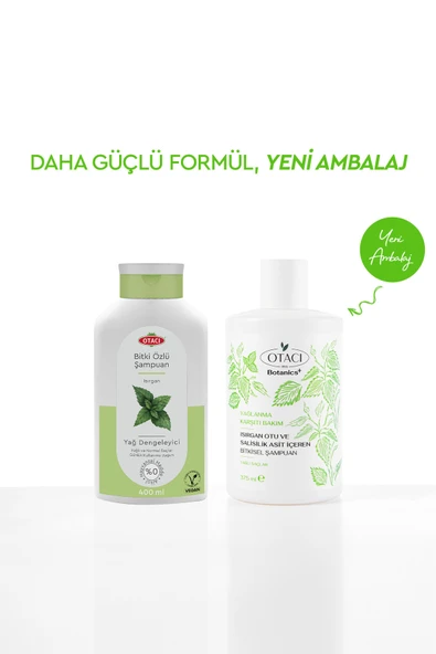 Botanics + Yağlanma Karşıtı Bakım - Isırgan Otu ve Salisilik Asit İçeren Bitkisel Şampuan - Resim 2