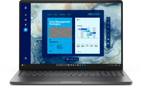 DELL NB PRO 16 PC16250 PC16250_C7165UBU CORE7-150U 16G 512G SSD 16 FHD+ UBUNTU - Resim 2