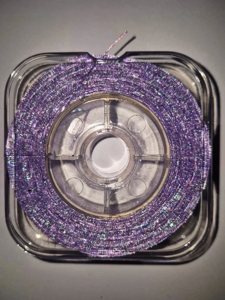 Eagenset Hazır Çapari Kombini Boru Sim Mor Makarada - Resim 4