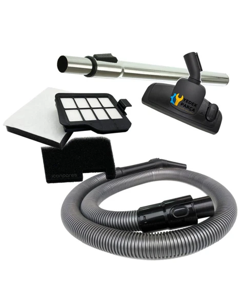 Arzum Uyumlu AR 4060 / AR4061 / AR 4088 / AR 4092 Olimpia Çelik Telli Hortumu ve Filtresi Seti ürün görseli 1