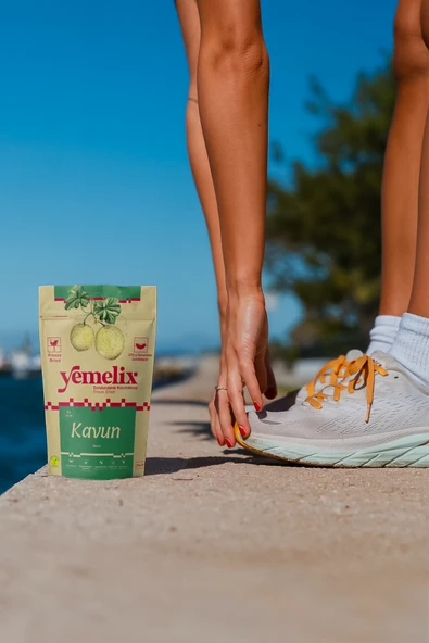 Freeze Dried 3'lü Avantaj Paketi Kavun Kuru Meyve Cipsi - Dondurularak  Kurutulmuş Kavun 15Gx3 - Resim 3