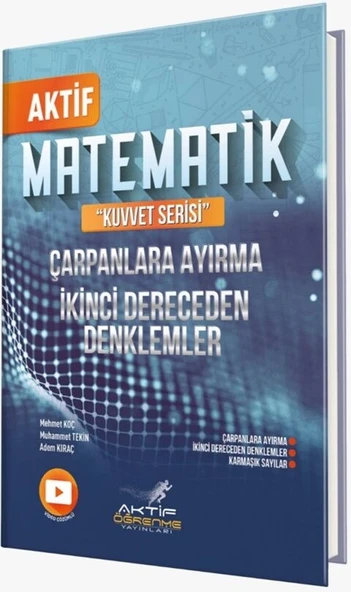 Aktif Öğrenme Matematik Çarpanlara Ayırma ve İkinci Dereceden Denklemler ürün görseli