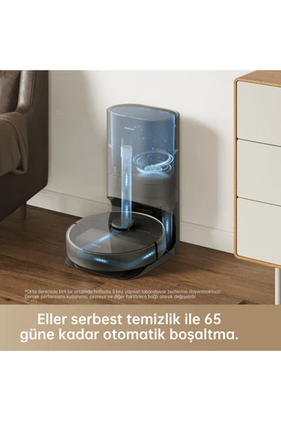 Dreame D10 Plus Robot Süpürge Siyah - 3