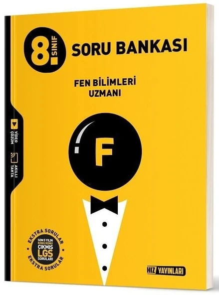Hız Yayınları 8. Sınıf Fen Bilimleri Uzmanı Soru Bankası Hız Yayınları ürün görseli