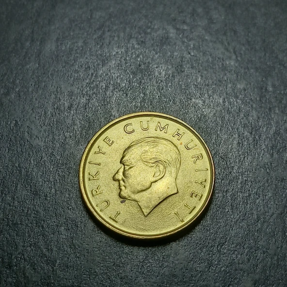 Escoines 3996368bb6ddec44b6 1991 100Lira Alüminyum bronz çil para - Resim 4