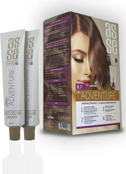 Asse Set Boya 8.7 Karamel ürün görseli