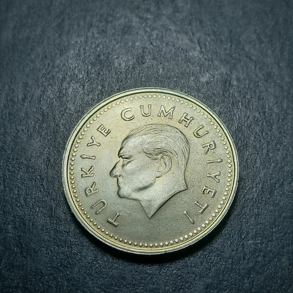 Escoines 3996368bb7325e427c 1993 1000Lira Bakır-çinko-nikel ççt+/ca para - Resim 5