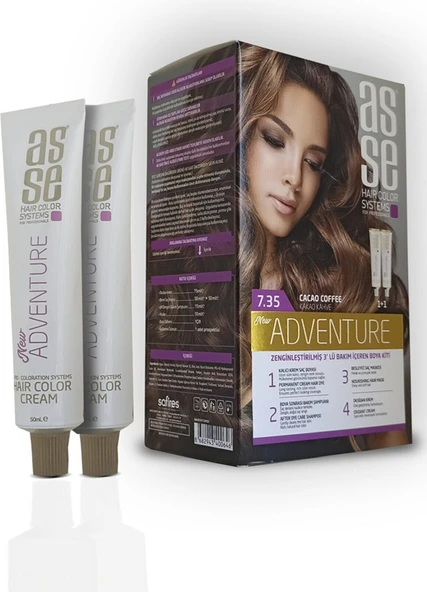 Asse Adventure Set Boya No:7.35 Kakao Kahve ürün görseli