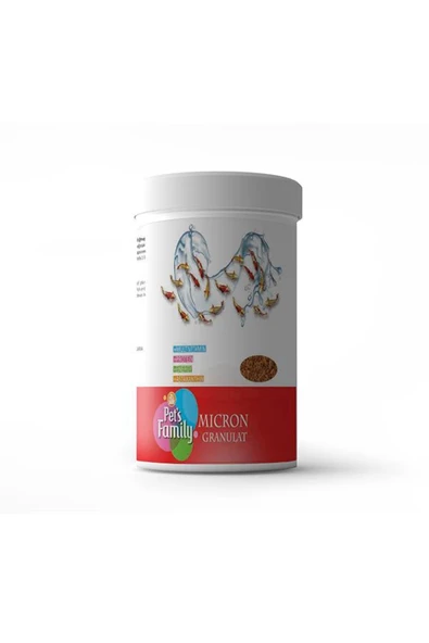 Pets Family Mıcron Granulat Balık Yemi 50 g ürün görseli