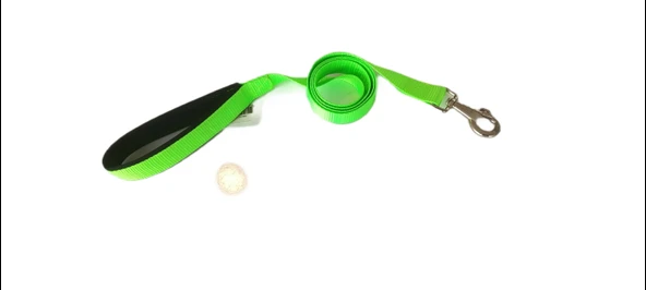 Markapet Köpek Gezdirme Kayışı 2 cm x 115 cm Yeşil - 3