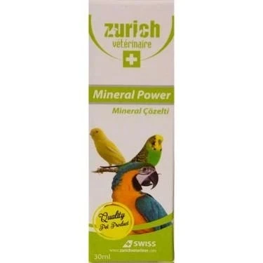 Zurich Kuşlar Mineral Power 30 ml - Resim 3