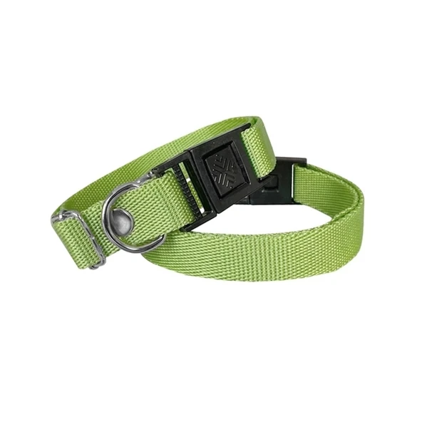 Markapet Köpek Tasması Dokuma 2 cm - Min: 30 cm - Max: 50 cm Yeşil - 1