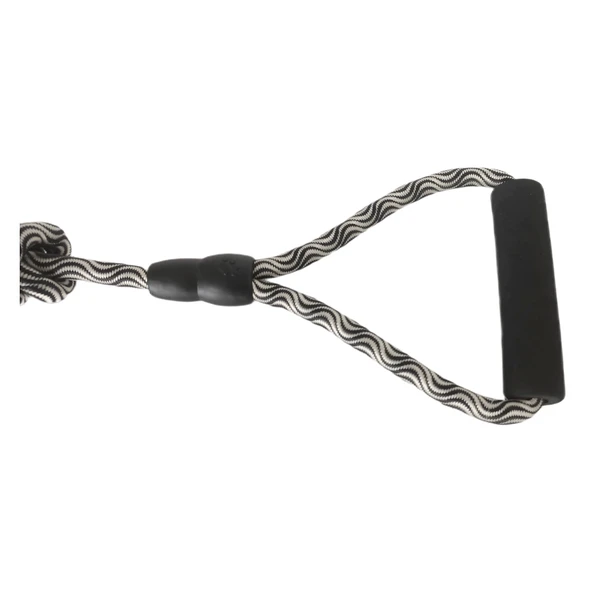 Köpek Göğüs Tasma Seti Dalga Desenli 2.5 cm*50-72 cm Siyah-Beyaz - 6