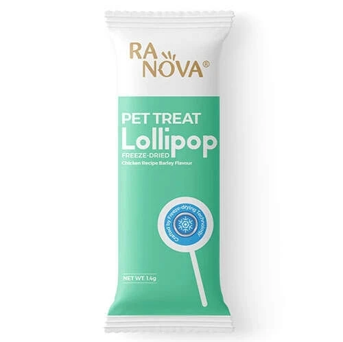 Ranova Arpa Otu Aromalı Dondurularak Kurutulmuş Kedi Ödülü Lolipop 1.4 Gr - 2