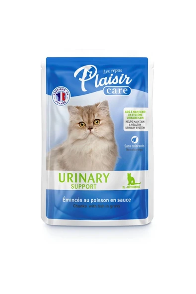 Plaisir Care Urinary Balıklı İdrar Yolu Sağlığı Destekleyici Yetişkin Kedi Konservesi 85 gr - 2