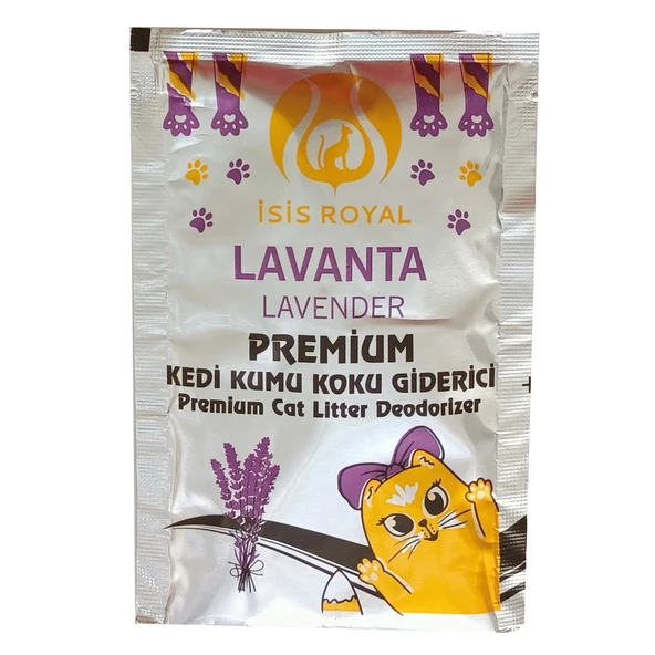 Markapet Kedi Kumu Koku Giderici 25 gr Lavanta Kokulu - Resim 2
