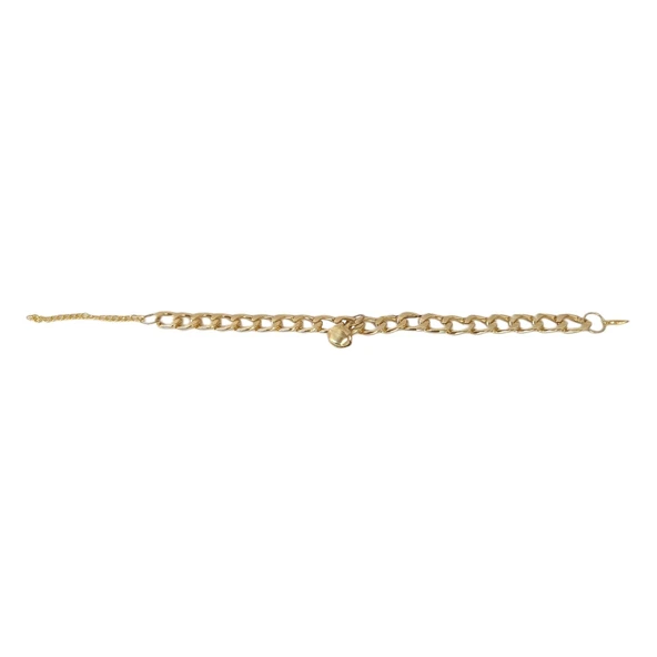 Markapet Kedi Ve Köpek Lüx Zincir Kolye 25-30 cm Medium Gold - 6