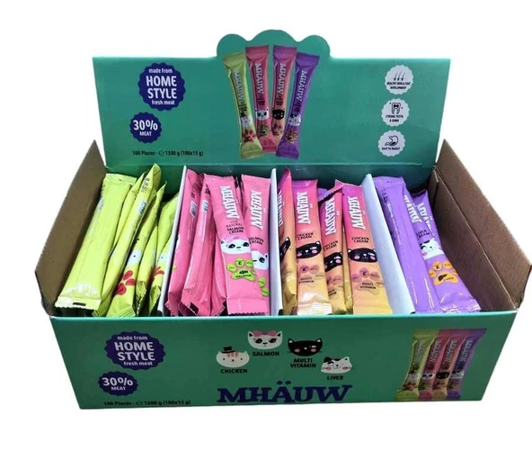 Mhauw Karışık Kedi Ödül Çeşitleri  15 Gr ( 1 Adet ) ürün görseli 1