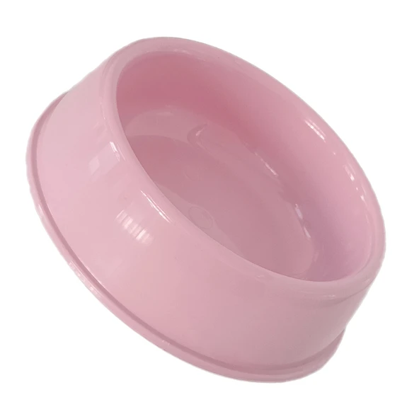 Markapet Kedi Köpek Plastik Mama Ve Su Kabı 20 cm - 200 ml Pembe - Resim 5