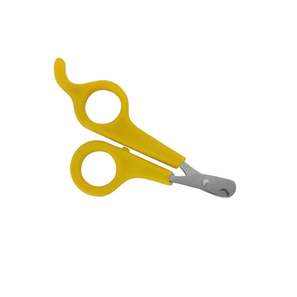 Markapet Paslanmaz Çelik Kedi Köpek Tırnak Makası 12 cm Sarı - 3