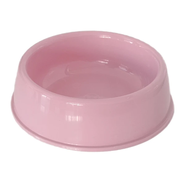 Markapet Kedi Köpek Plastik Mama Ve Su Kabı 20 cm - 200 ml Pembe - Resim 8