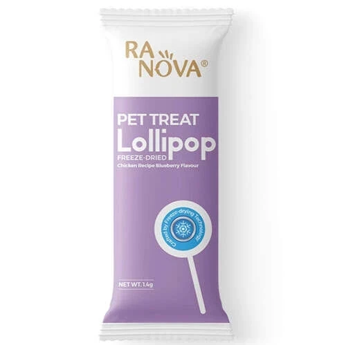 Ranova Yaban Mersini Aromalı Dondurularak Kurutulmuş Kedi Ödülü Lolipop 1.4 Gr - 2