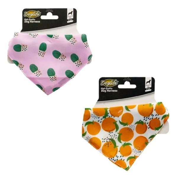 Doglife Kediler ve Köpekler İçin Fular Bandana (Karışık Renk/Desenlerde) ürün görseli 1