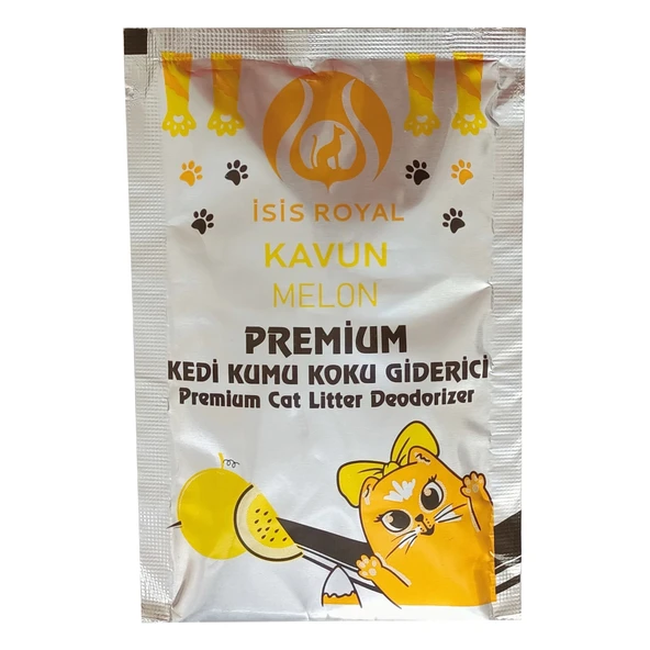 Markapet Kedi Kumu Koku Giderici 25 gr Kavun Kokulu - Resim 2