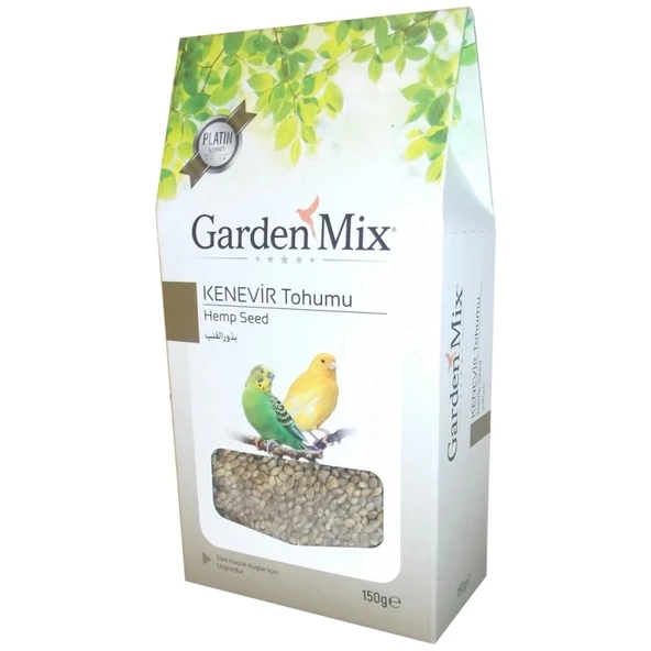 Gardenmıx Platin Kenevir Tohumu 150gr - Resim 2