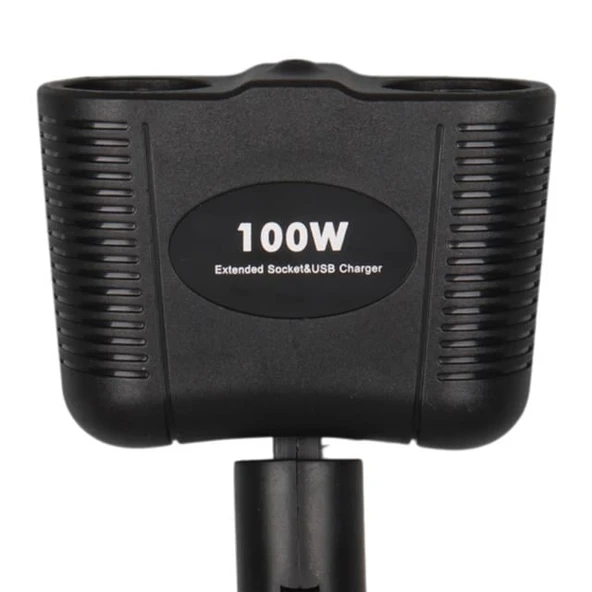 Olesson 1643 12-24V 100W 2'LI Araç Çakmak Çoklayıcı - Resim 3