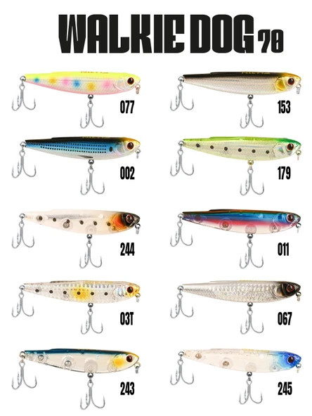 FUJİN WALKİE DOG 70MM 8.2GR SU ÜSTÜ MAKET BALIK