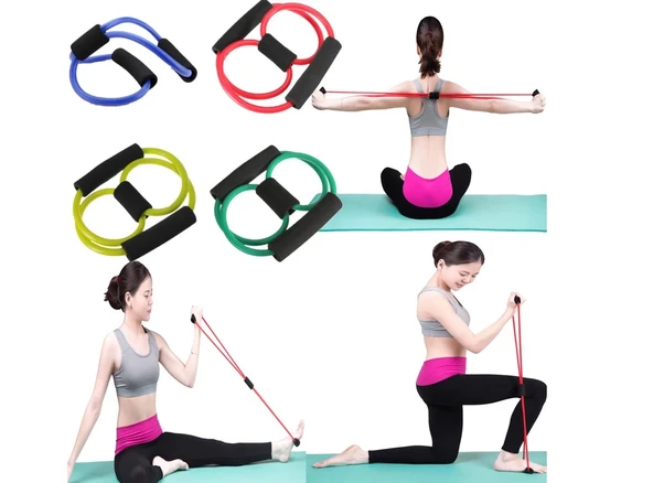 Pilates, Egzersiz Direnç Lastiği - Resim 3