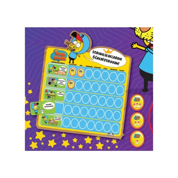 Çocuk CHV-102049 Chiva Sorumluluk Takvimi - 5