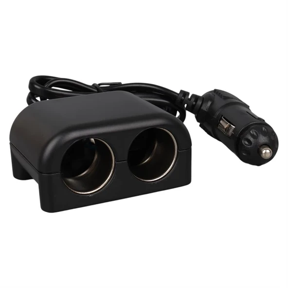 Olesson 1644 12-24V 100W 70Cm Kablolu 2'LI Araç Çakmak Çoklayıcı - 2