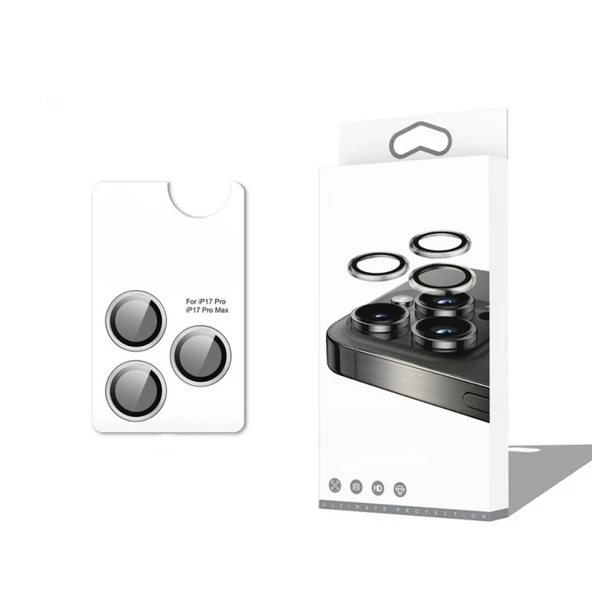 Gpack iPhone 17 Pro uyumlu Kamera Koruyucu Safir Cam Anti-Reflective CL12 - 3
