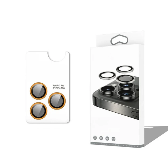 Gpack iPhone 17 Pro uyumlu Kamera Koruyucu Safir Cam Anti-Reflective CL12 - 4