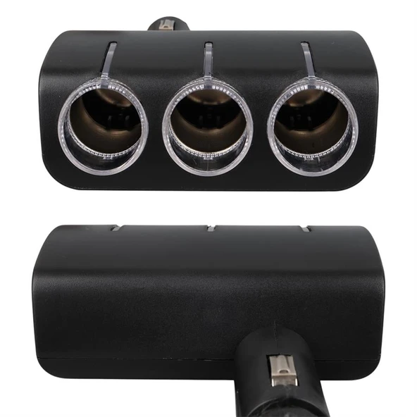 Olesson 1520 12-24V 120W 3'Lü Araç Çakmak Çoklayıcı - 4