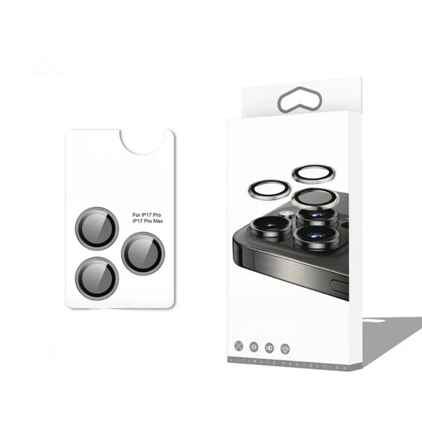 Gpack iPhone 17 Pro uyumlu Kamera Koruyucu Safir Cam Anti-Reflective CL12 - 2