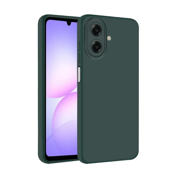Gpack Samsung Galaxy A07 uyumlu Kılıf First Mat Silikon Renkli Lüx Kamera Korumalı - 6