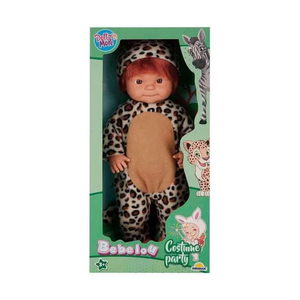 Çocuk 40041 Bebelou Hayvan Kostümlü Bebek 40 cm - 2